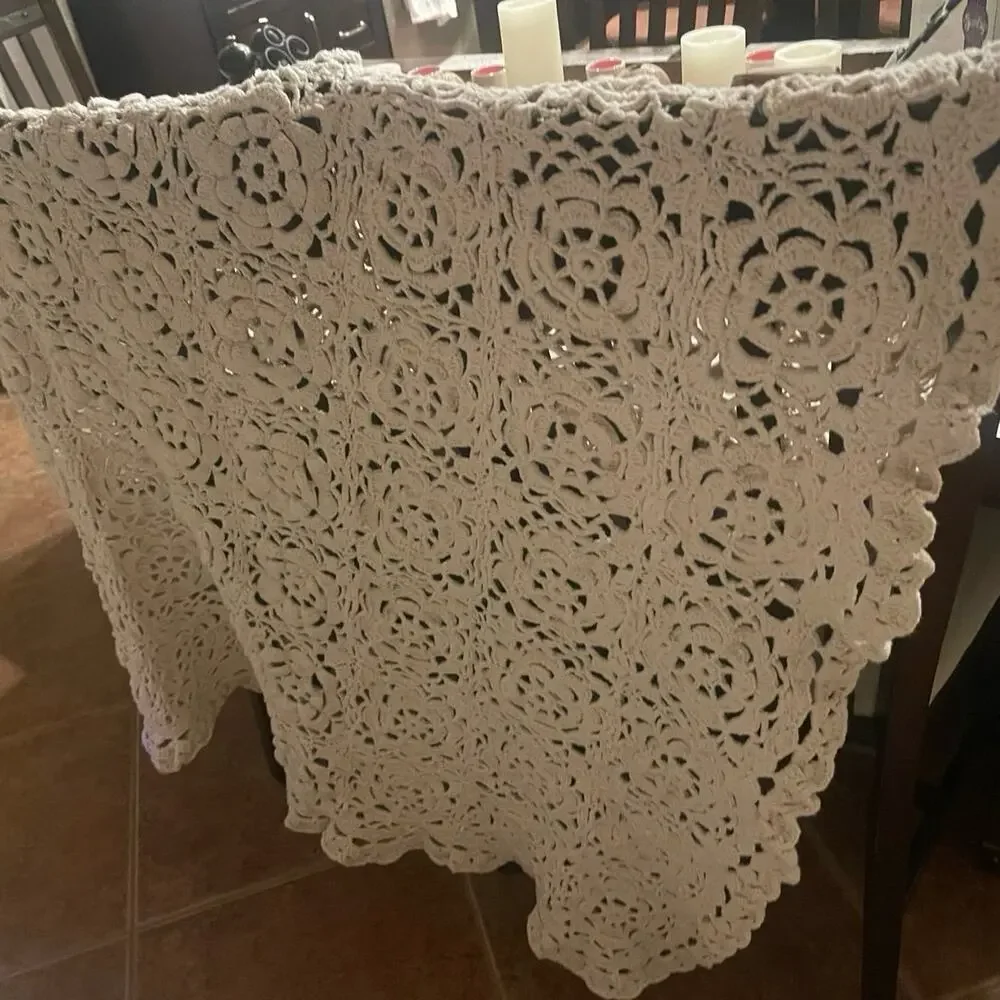 Handmade vintage crochet